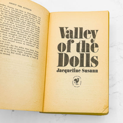 Valley of the Dolls by Jacqueline Susann [FIRST PAPERBACK PRINTING] 1967 • Bantam *See Condition