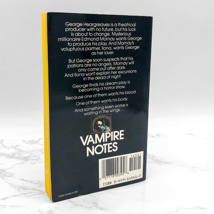 Vampire Notes by Robert Arthur Smith [FIRST EDITION PAPERBACK] 1990 • Fawcett Gold Medal