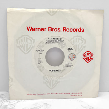 Van Morrison – Domino • Moondance [7" VINYL] 1980 • Warner Bros.