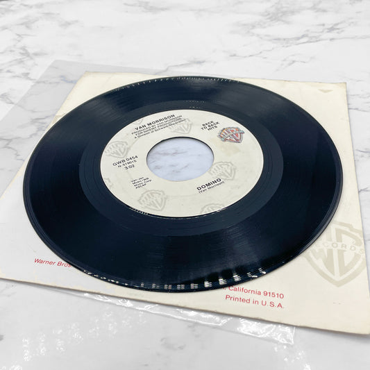 Van Morrison – Domino • Moondance [7" VINYL] 1980 • Warner Bros.