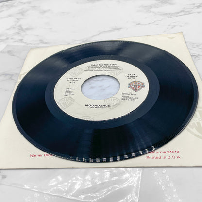 Van Morrison – Domino • Moondance [7" VINYL] 1980 • Warner Bros.