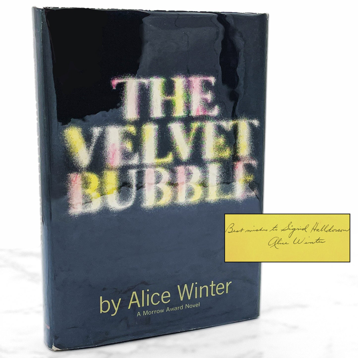 The Velvet Bubble by Alice Winter SIGNED! [FIRST EDITION] 1965 • William Morrow