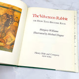 The Velveteen Rabbit by Margery Williams Bianco & illustrated by Michael Hague [HARDCOVER RE-ISSUE] 1983 • Henry Holt & Co.