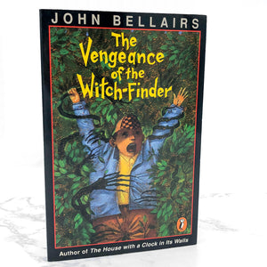 The Vengeance of the Witch-Finder by John Bellairs [FIRST PAPERBACK PRINTING] 1995 • Puffin