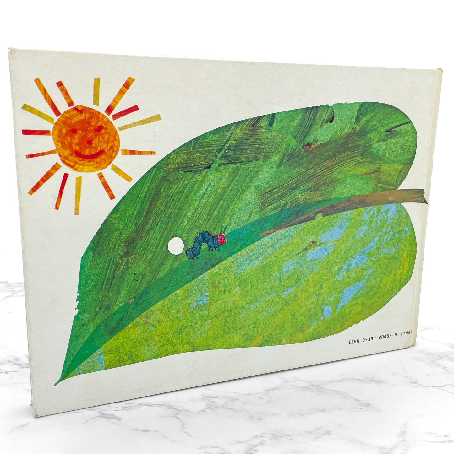 The Very Hungry Caterpillar by Eric Carle [SECOND EDITION HARDCOVER] 1983 • Philomel Books