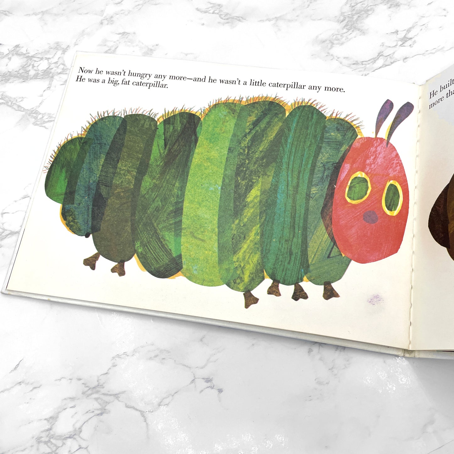 The Very Hungry Caterpillar by Eric Carle [SECOND EDITION HARDCOVER] 1983 • Philomel Books
