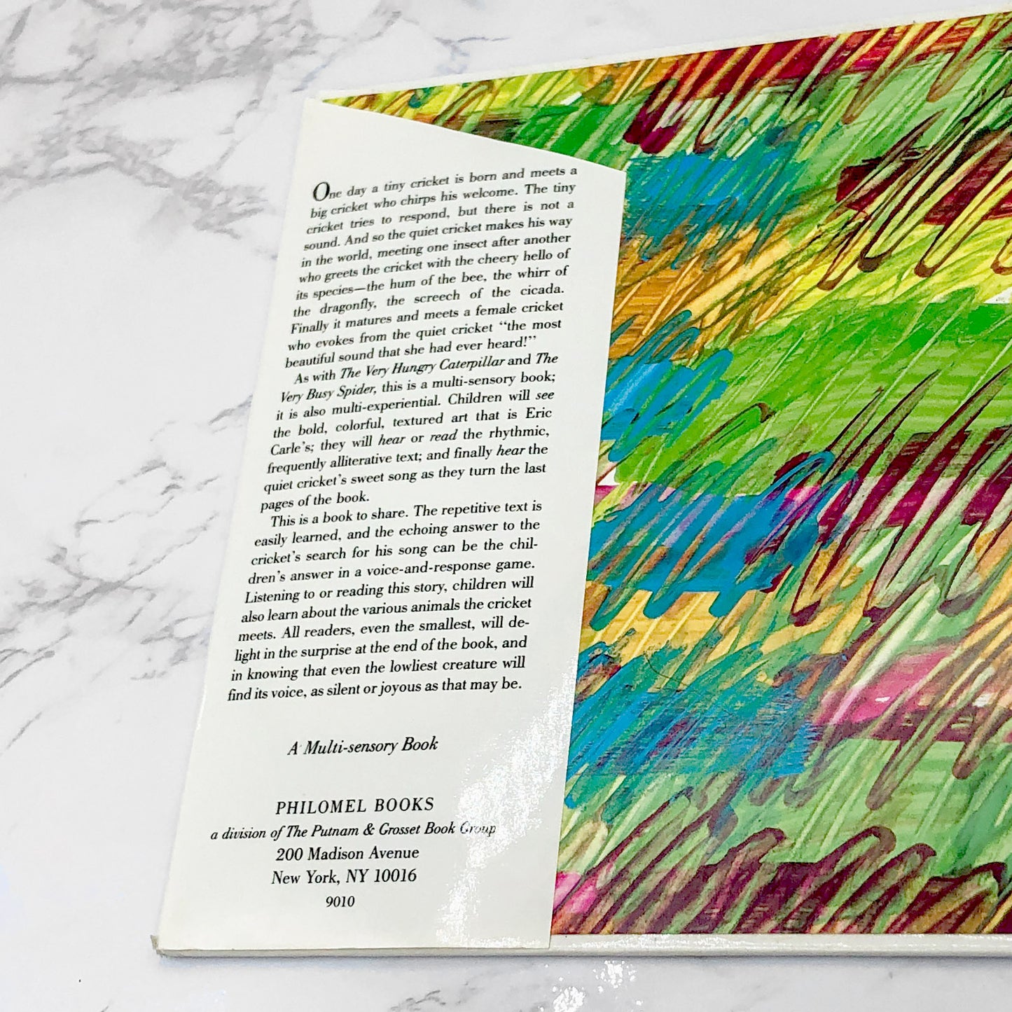 The Very Quiet Cricket by Eric Carle [FIRST EDITION] 1990 • Philomel Books