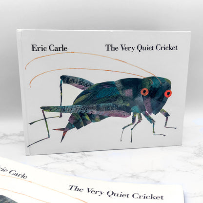 The Very Quiet Cricket by Eric Carle [FIRST EDITION] 1990 • Philomel Books