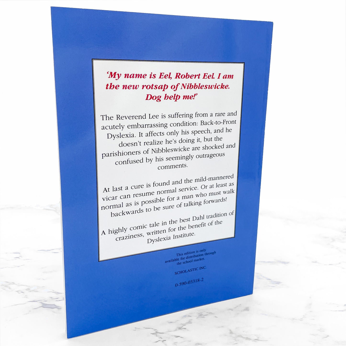 The Vicar of Nibbleswicke by Roald Dahl [TRADE PAPERBACK] 1996 • Scholastic