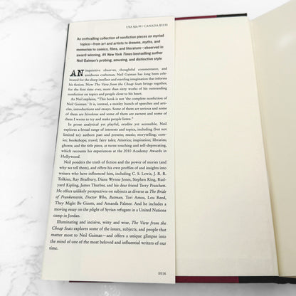 The View from the Cheap Seats: Selected Nonfiction by Neil Gaiman [FIRST EDITION • FIRST PRINTING] 2016 • William Morrow
