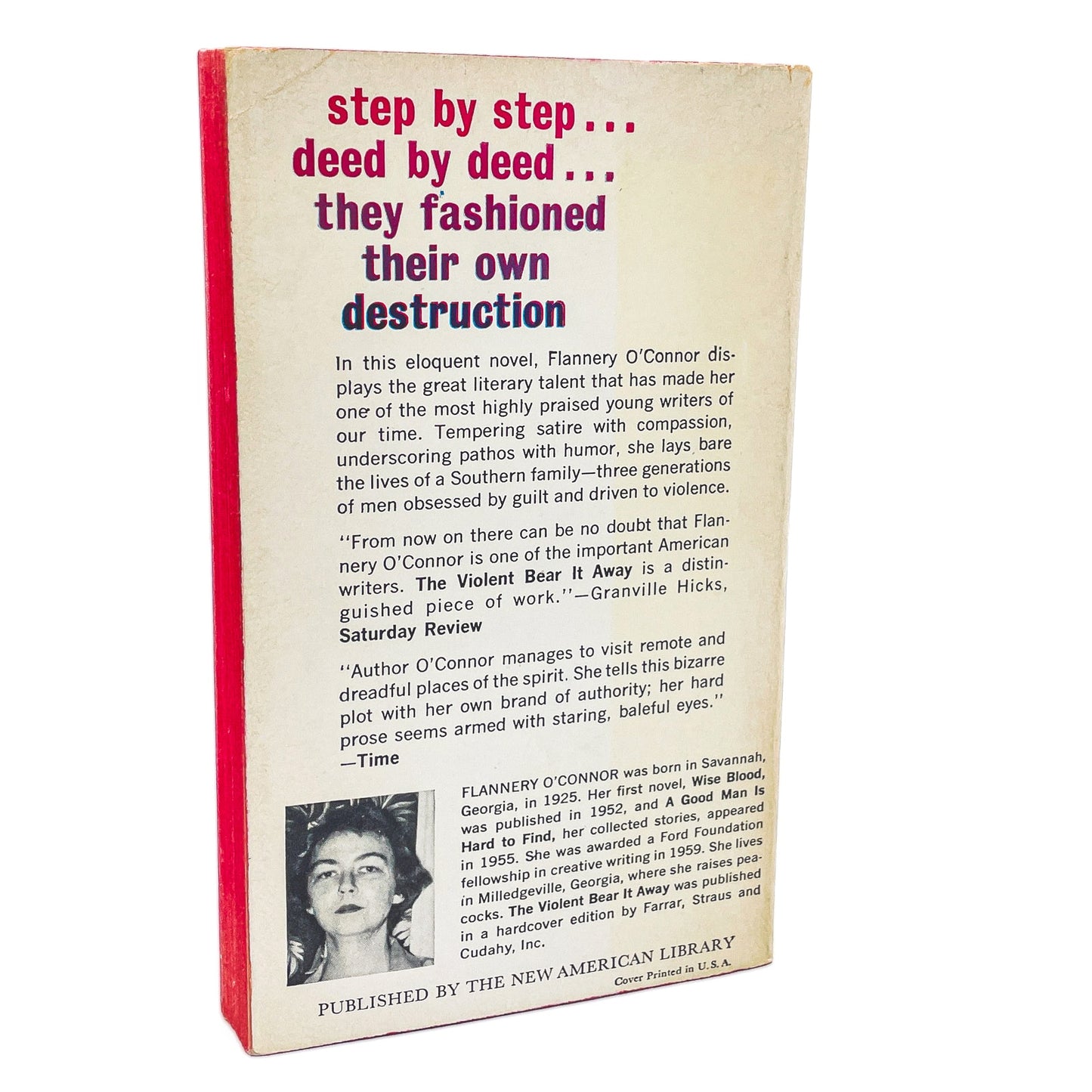 The Violent Bear it Away by Flannery O'Connor [FIRST PAPERBACK PRINTING] 1961 • Signet