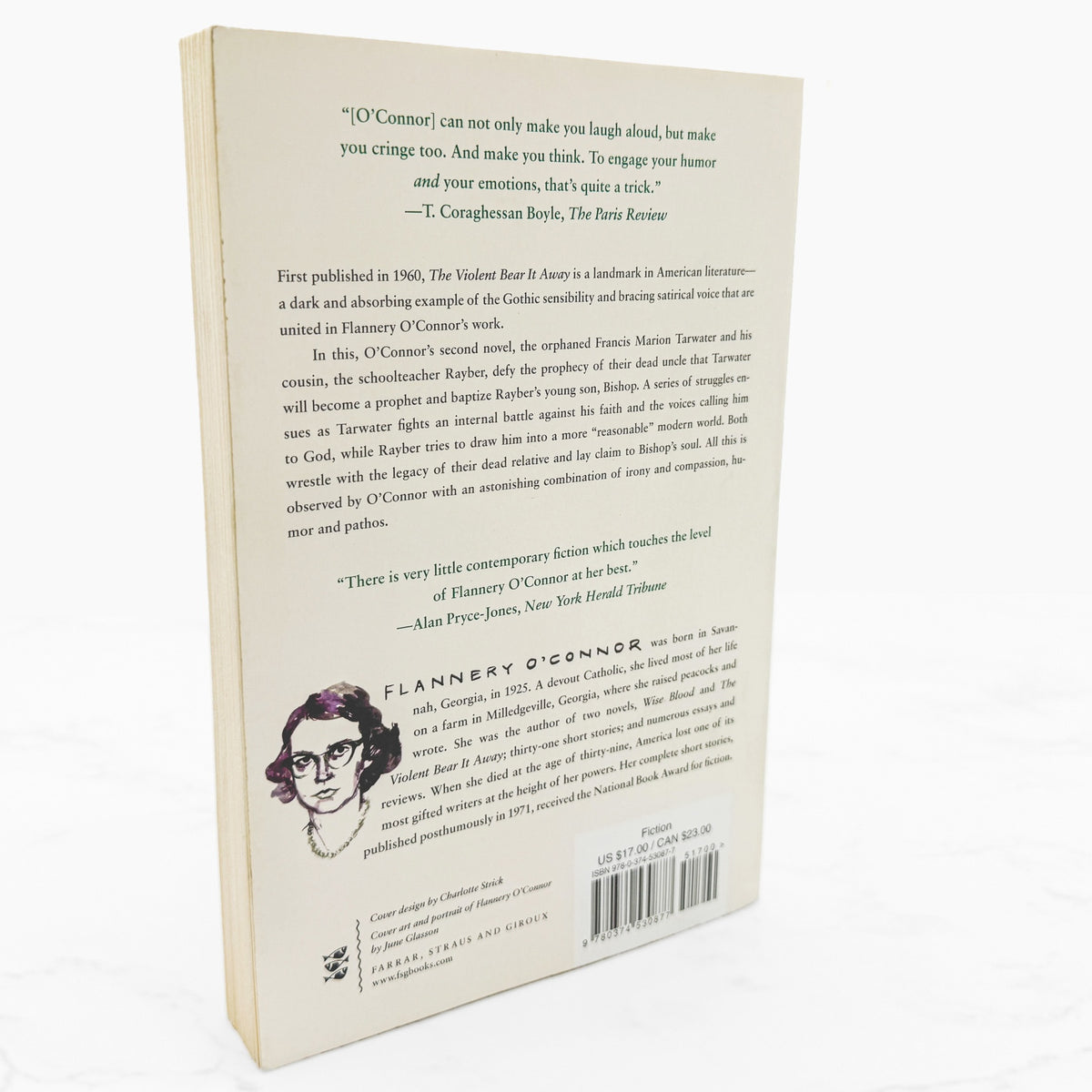 The Violent Bear it Away by Flannery O'Connor [TRADE PAPERBACK] 2007 • FSG