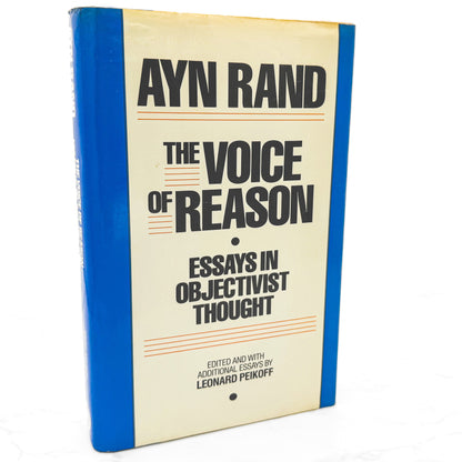 The Voice of Reason: Essays in Objectivist Thought by Ayn Rand [FIRST EDITION • FIRST PRINTING] 1989 • NAL