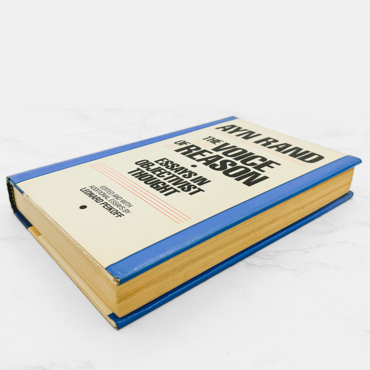 The Voice of Reason: Essays in Objectivist Thought by Ayn Rand [FIRST EDITION • FIRST PRINTING] 1989 • NAL