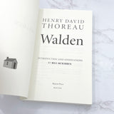 Walden by Henry David Thoreau with an Introduction and Annotations by Bill McKibben [TRADE PAPERBACK] • Beacon