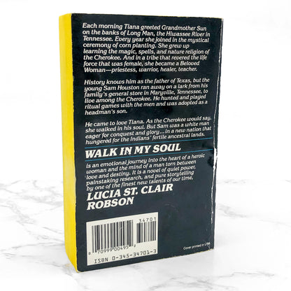 Walk in My Soul by Lucia St. Clair Robson [1987 PAPERBACK] • Ballantine