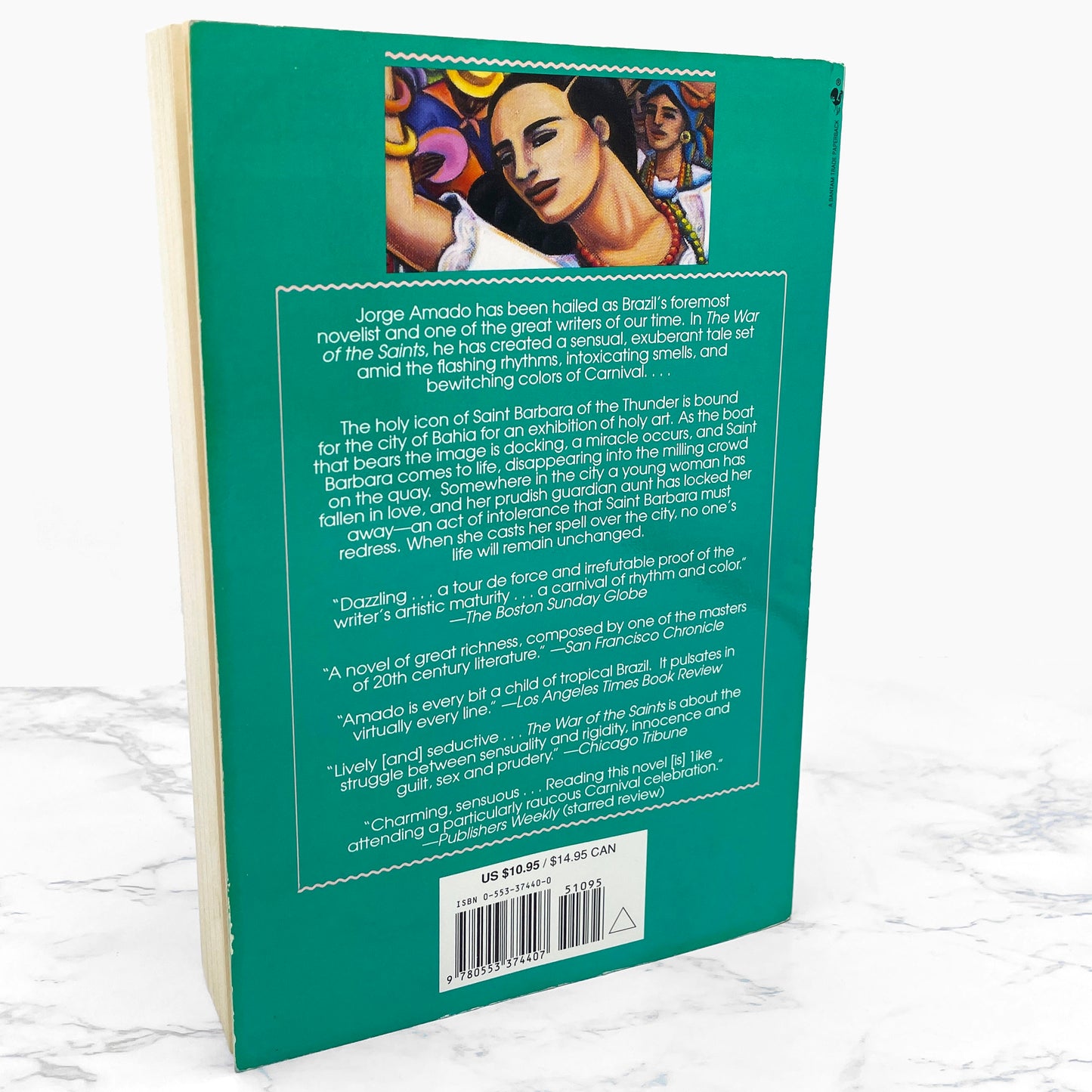 The War of the Saints by Jorge Amado [FIRST U.S. PAPERBACK PRINTING] 1995 • Bantam