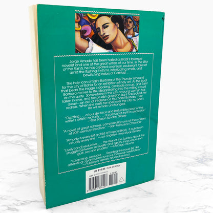 The War of the Saints by Jorge Amado [FIRST U.S. PAPERBACK PRINTING] 1995 • Bantam