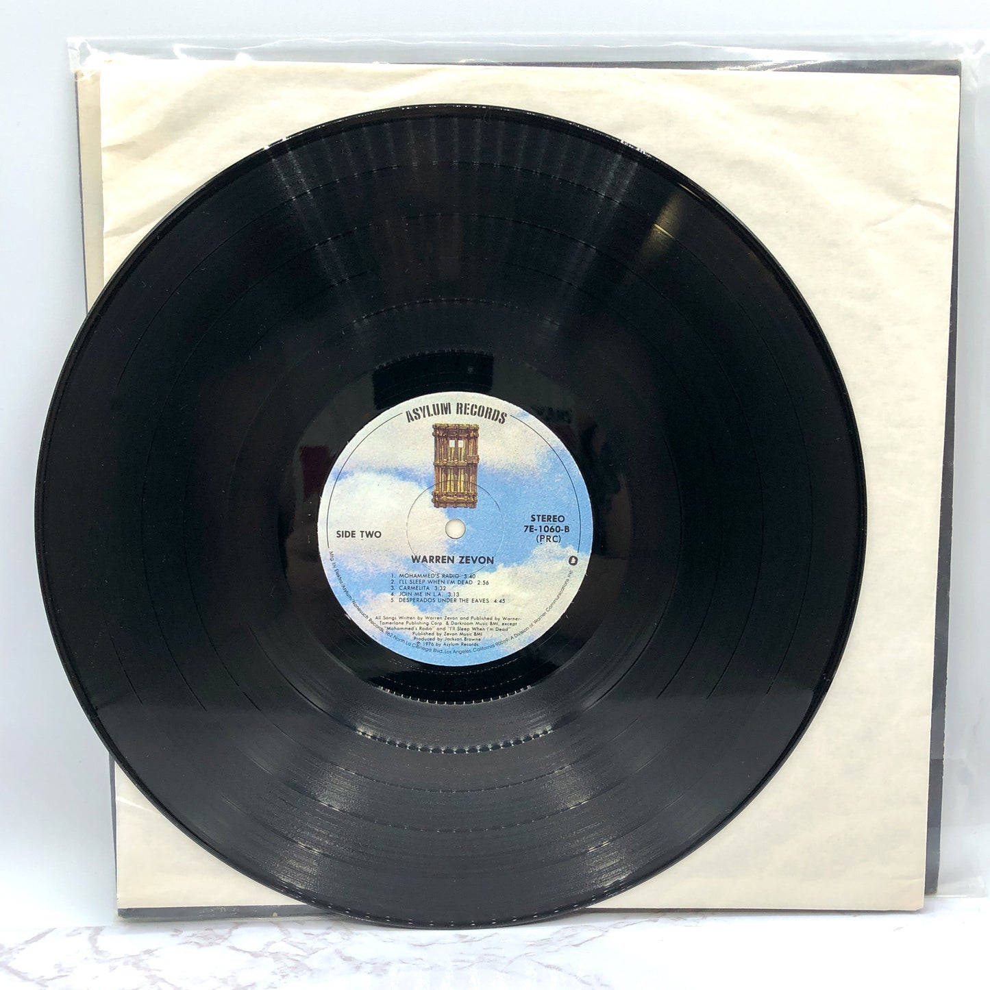 Warren Zevon - Warren Zevon S/T [VINYL LP] 1976 • Asylum Records