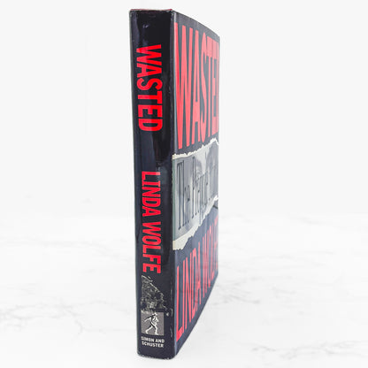 Wasted: The Preppie Murder by Linda Wolfe [1989 HARDCOVER] BCE • Simon & Schuster