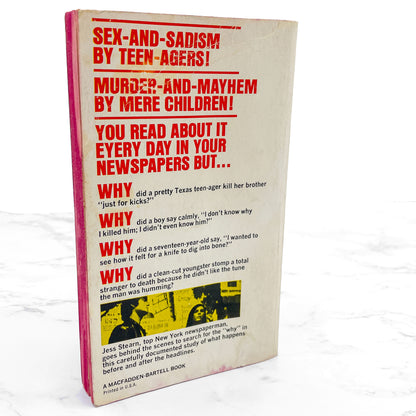 The Wasted Years by Jess Stearn [FIRST EDITION PAPERBACK] 1968 • Macfadden *See Condition!