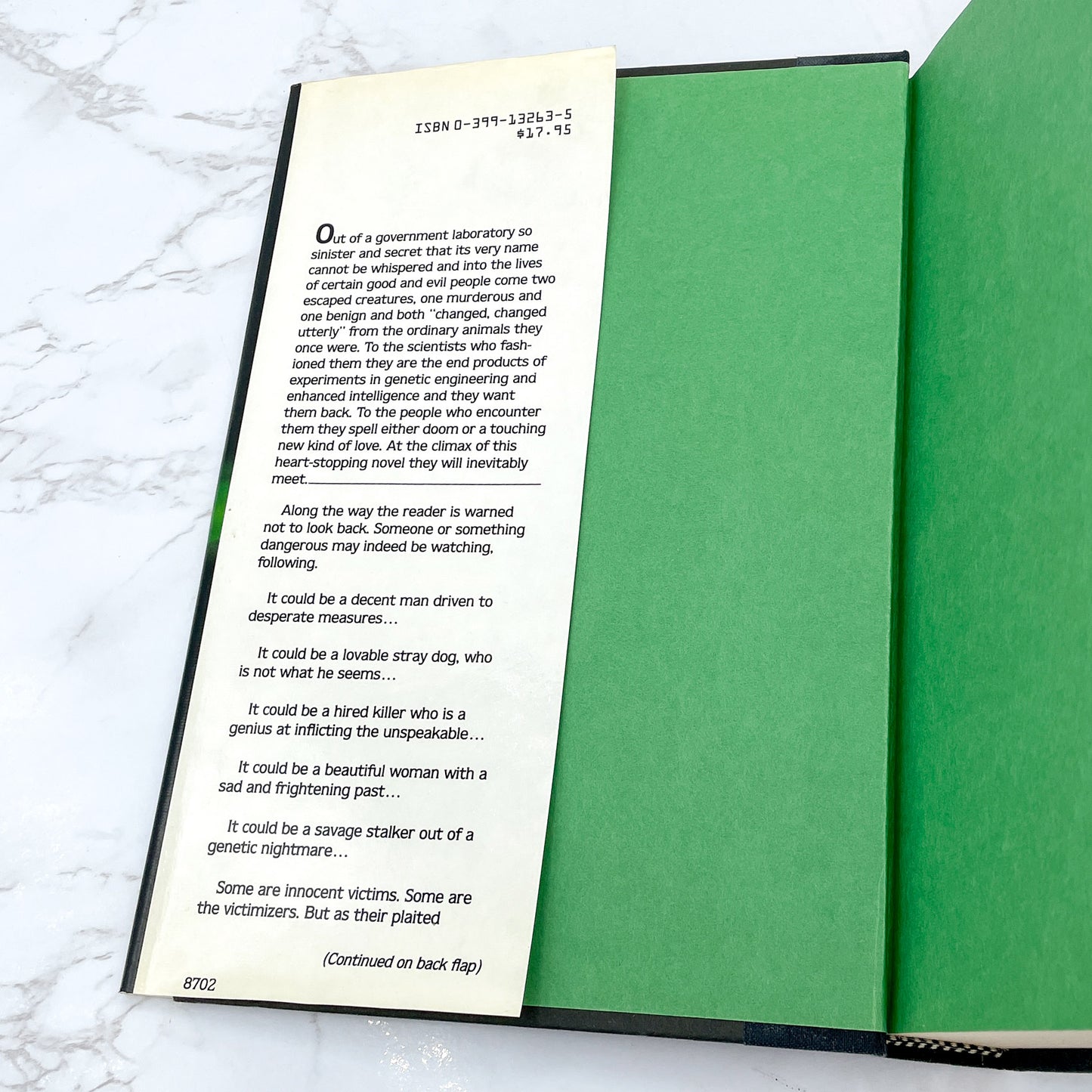 Watchers by Dean Koontz [FIRST EDITION • FIRST PRINTING] • 1987