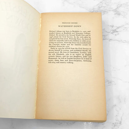 Watership Down by Richard Adams [U.K. PAPERBACK] 1975 • Penguin Books