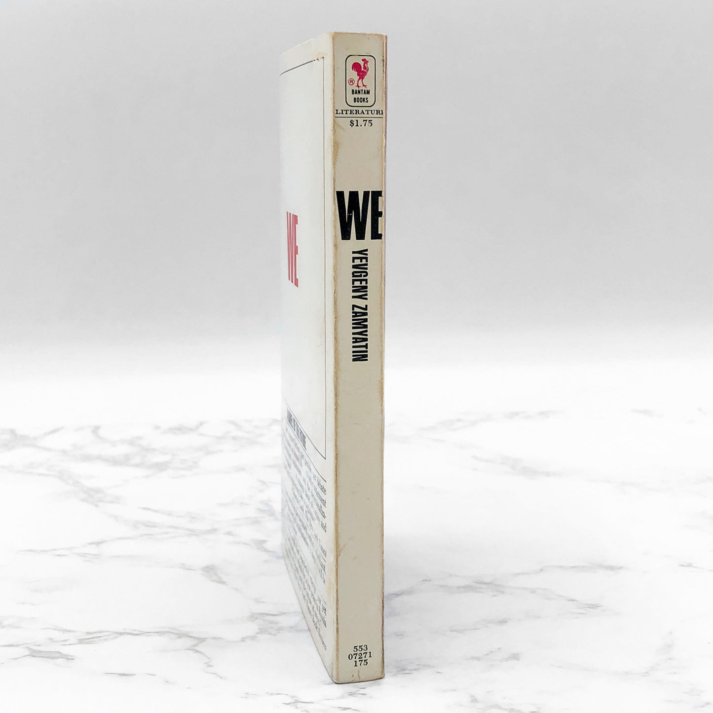 We by Yevgeny Zamyatin [FIRST U.S. PAPERBACK EDITION] 1972 • Bantam