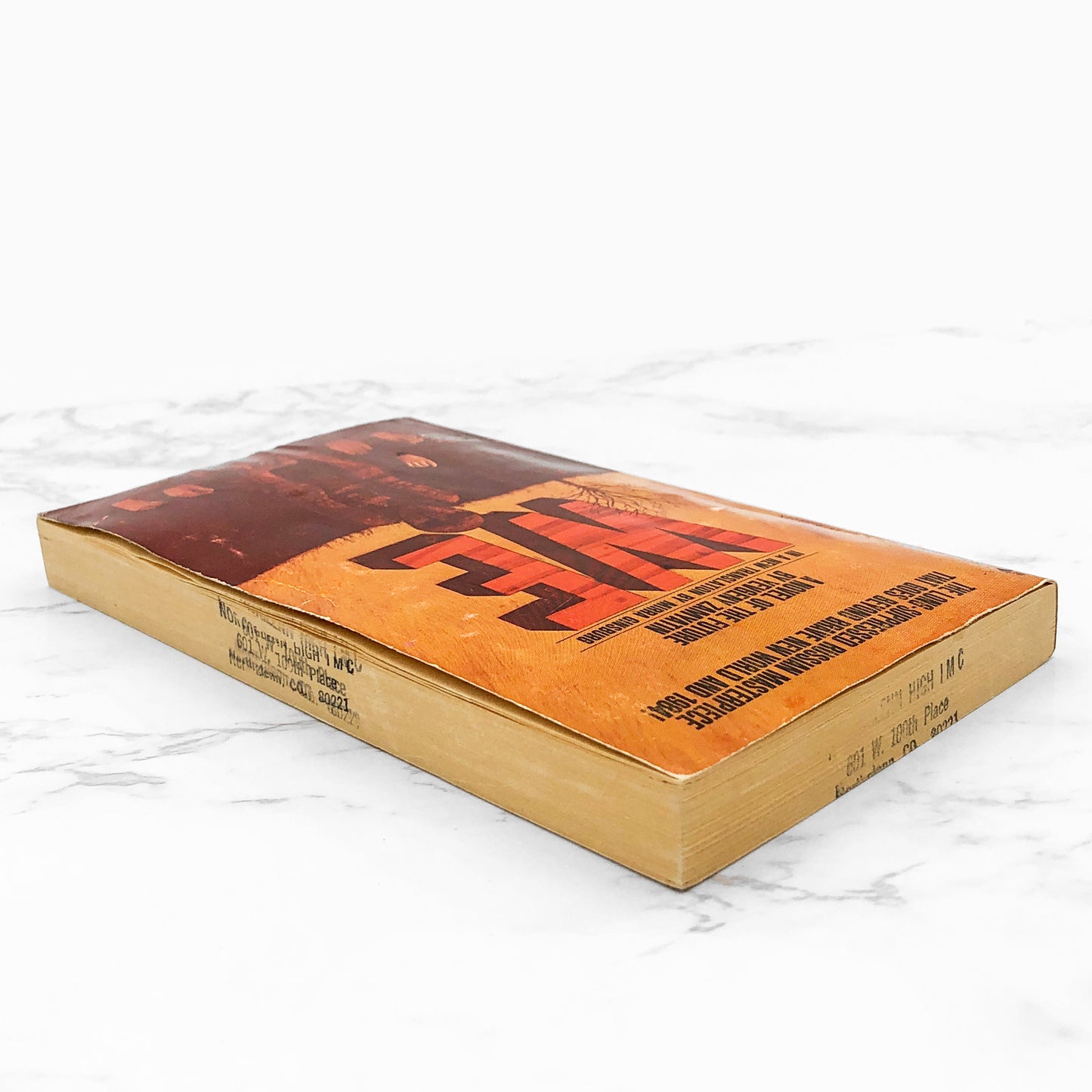 We by Yevgeny Zamyatin [FIRST U.S. PAPERBACK EDITION] 1972 • Bantam