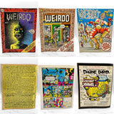 WEIRDO Magazine Lot - Issues #2-28 by Robert Crumb [FIRST EDITION SET] 1981-1993 • Last Gasp *SEE CONDITION