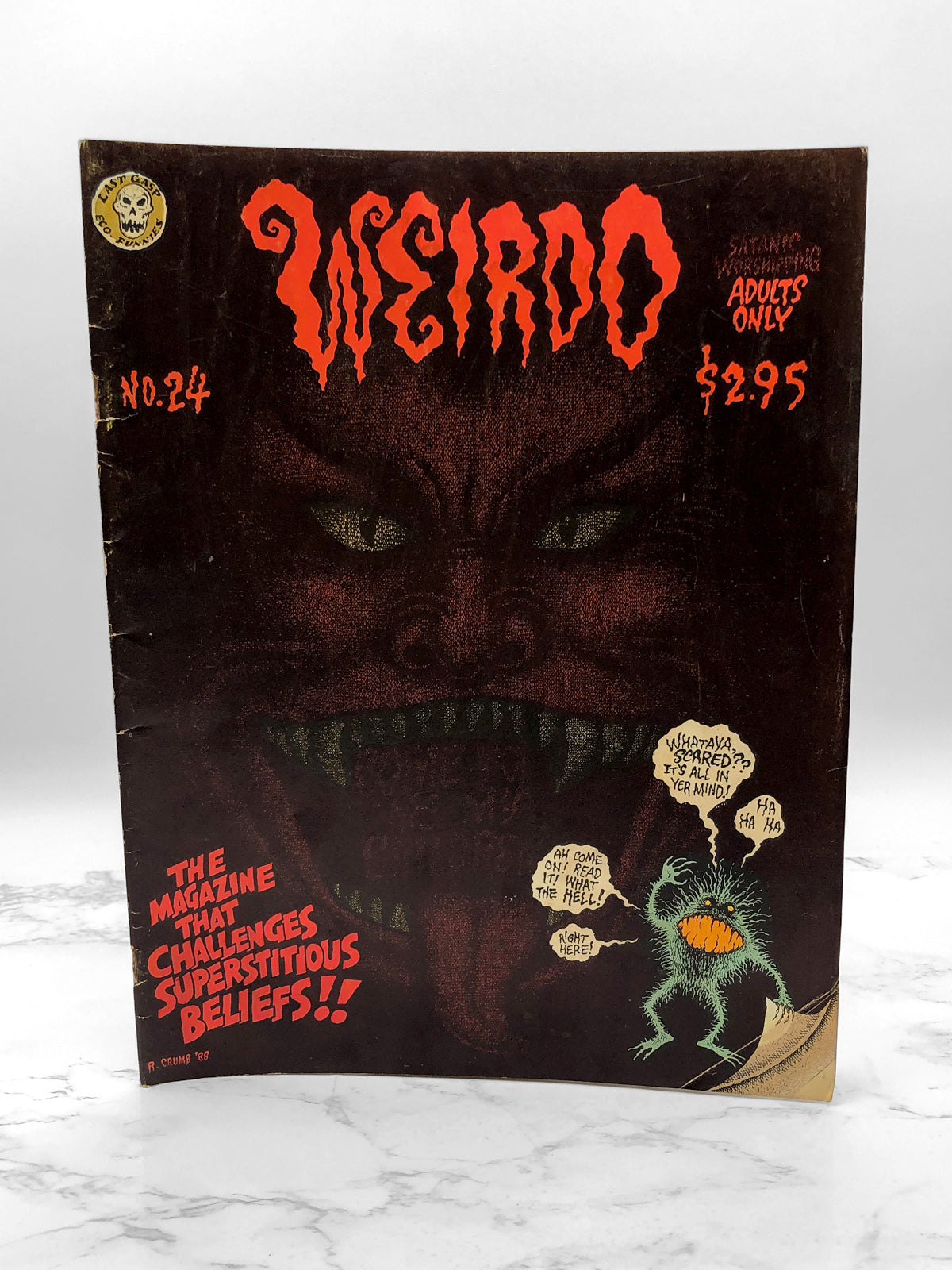 WEIRDO Magazine Lot - Issues #2-28 by Robert Crumb [FIRST EDITION SET] 1981-1993 • Last Gasp *SEE CONDITION