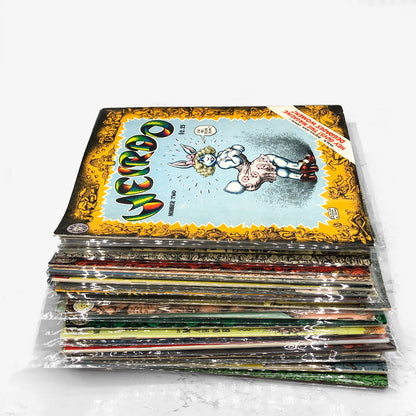 WEIRDO Magazine Lot - Issues #2-28 by Robert Crumb [FIRST EDITION SET] 1981-1993 • Last Gasp *SEE CONDITION
