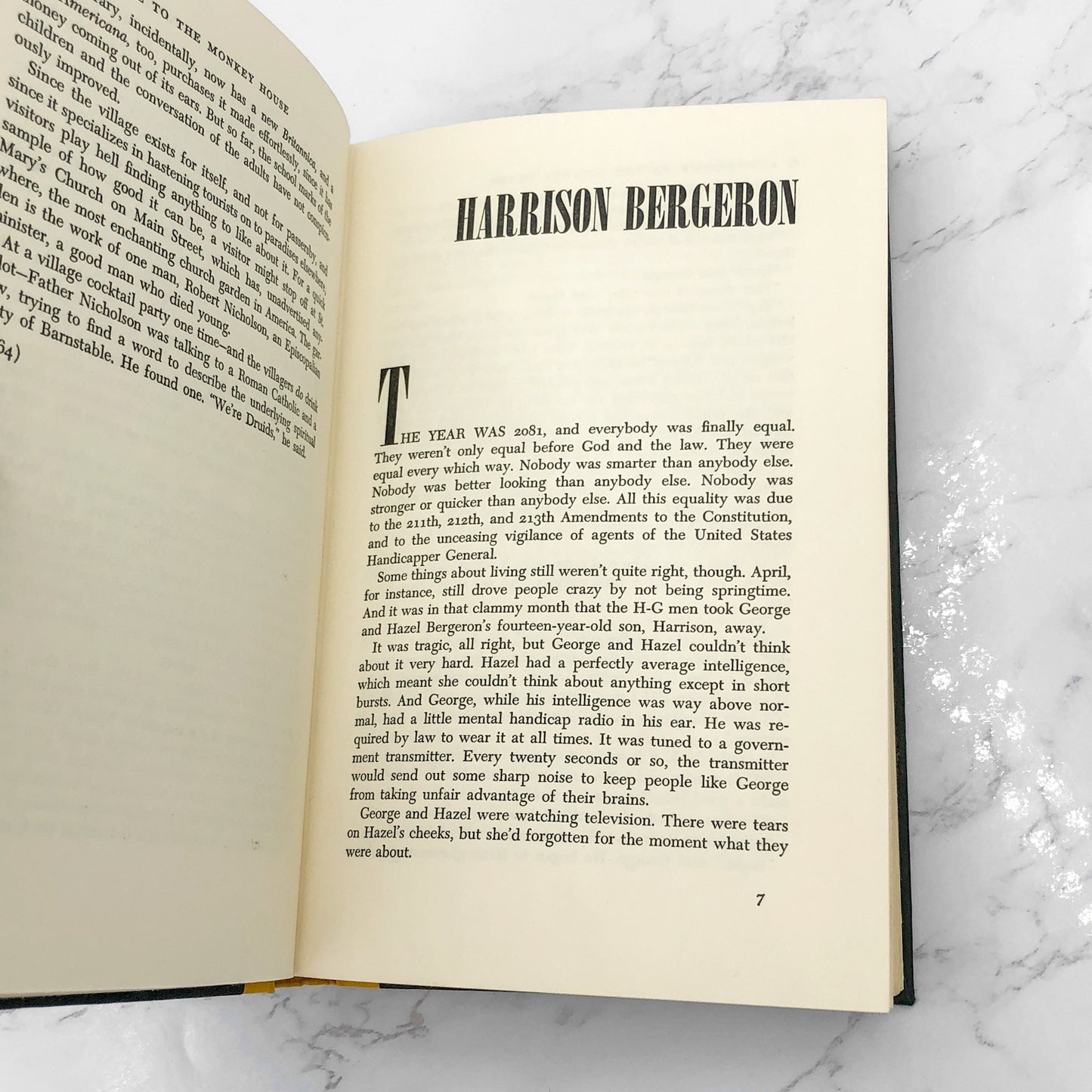 Welcome to the Monkey House by Kurt Vonnegut [FIRST EDITION • FIRST PRINTING] 1968 • Delacorte Press