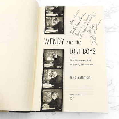 Wendy and the Lost Boys by Julie Salamon SIGNED! [FIRST EDITION] 2011 • Penguin Press