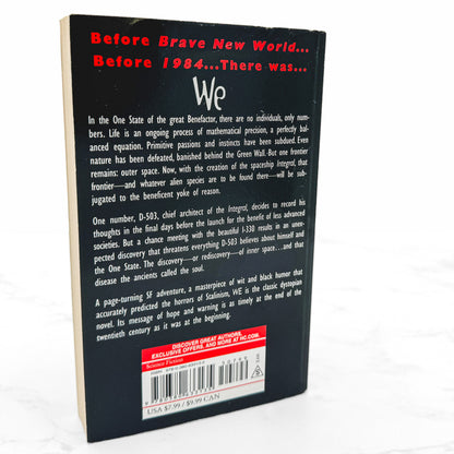 We by Yevgeny Zamyatin [2012 PAPERBACK] • Harper Voyager
