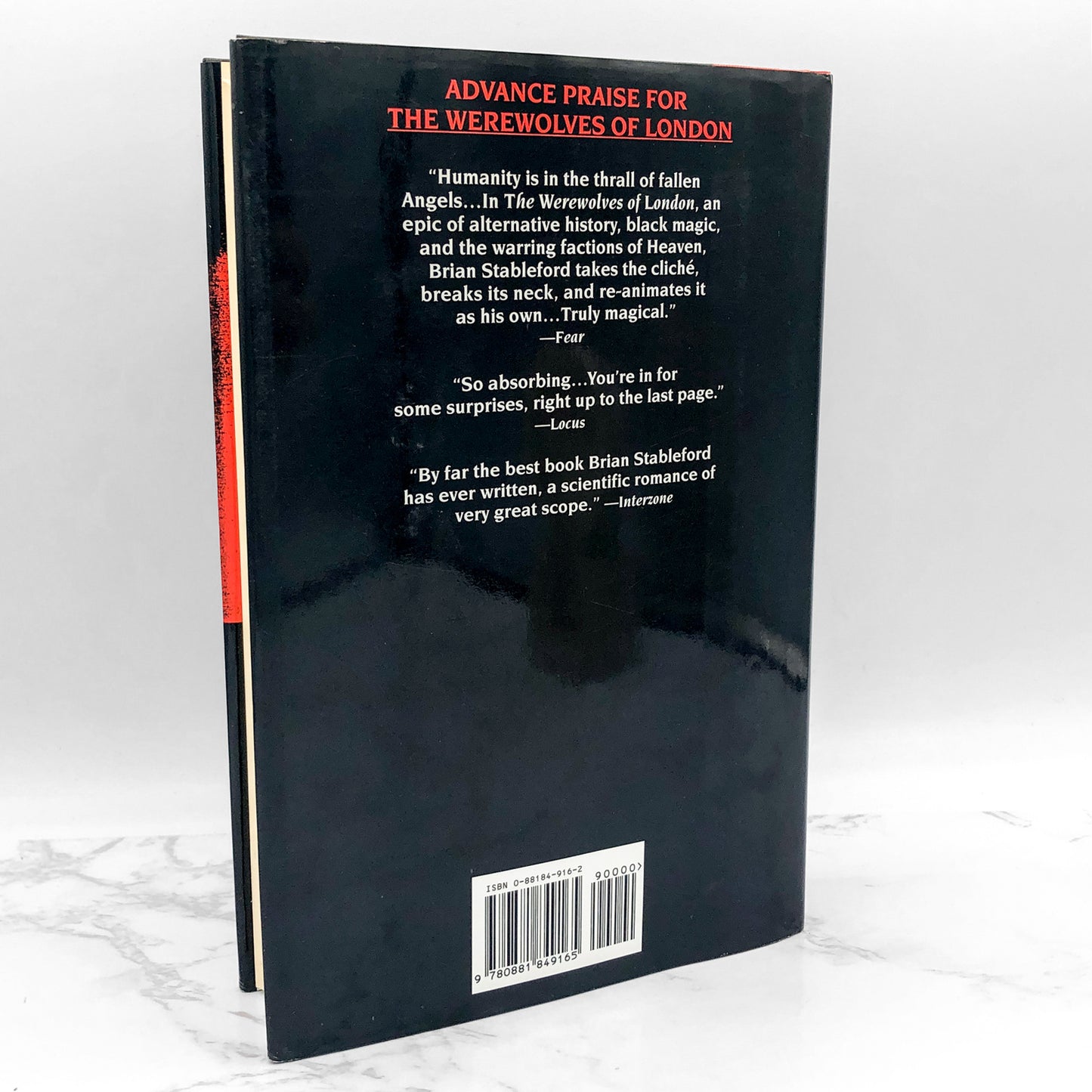 The Werewolves of London by Brian M. Stableford [U.S. FIRST EDITION] • 1992