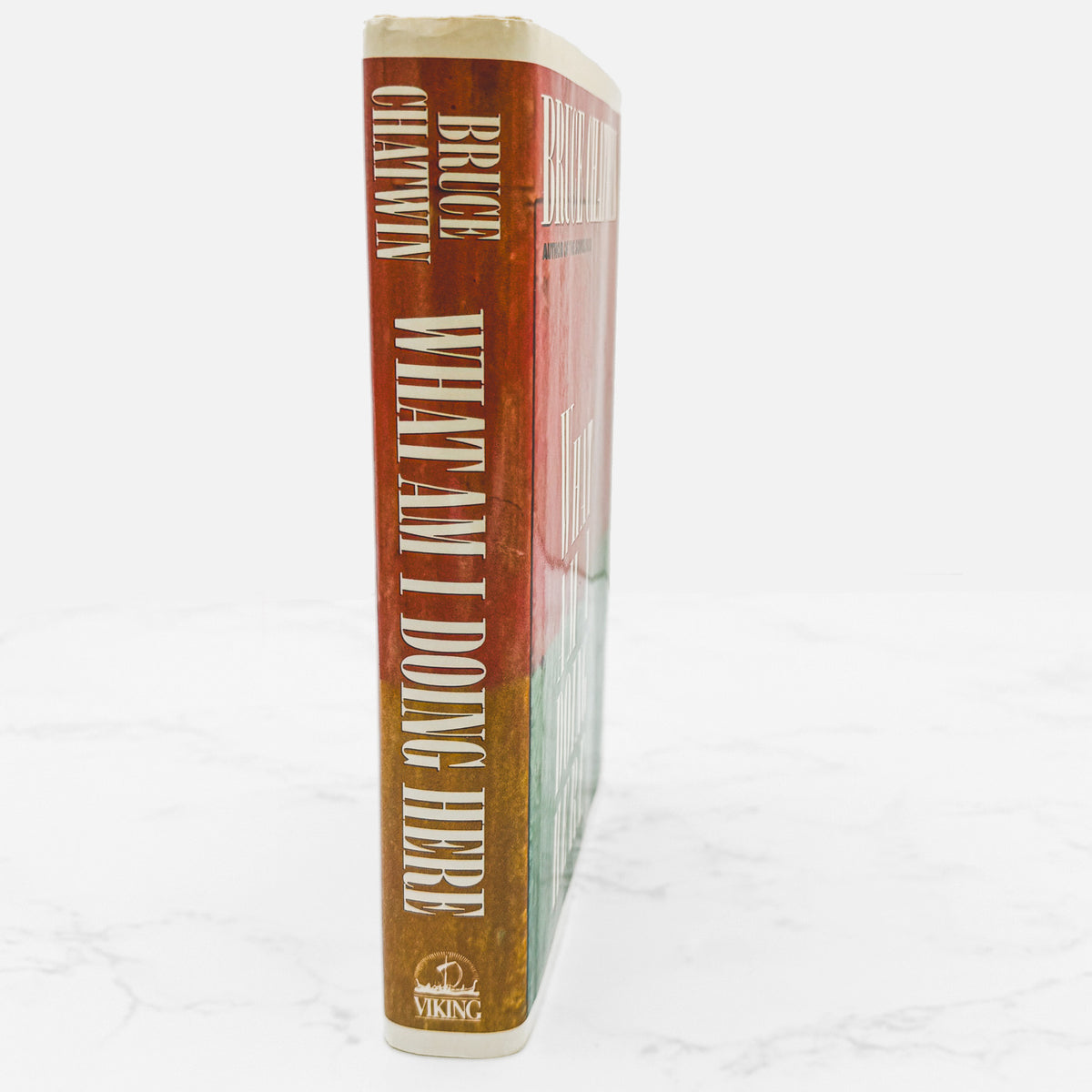 What Am I Doing Here? by Bruce Chatwin [FIRST EDITION • FIRST PRINTING] 1989 • Viking