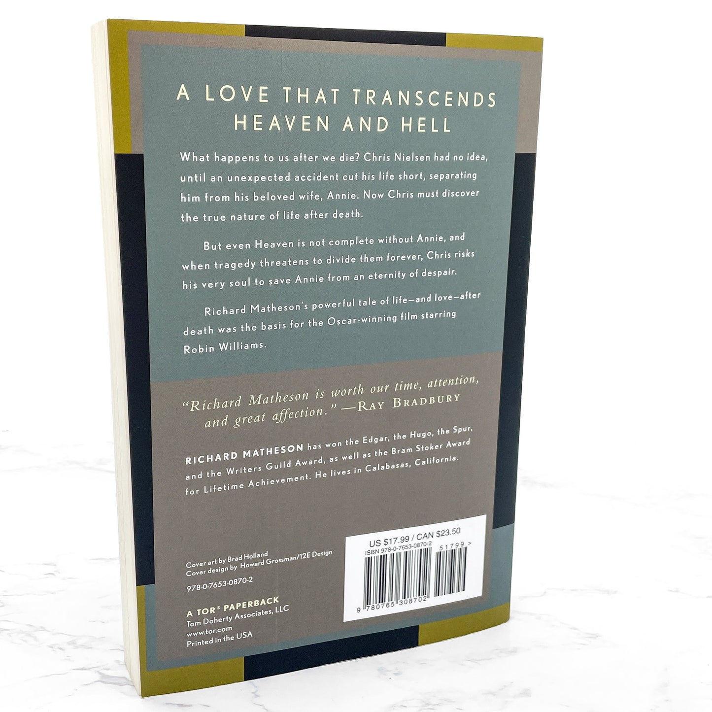 What Dreams May Come by Richard Matheson [TRADE PAPERBACK RE-ISSUE] 2004 • TOR