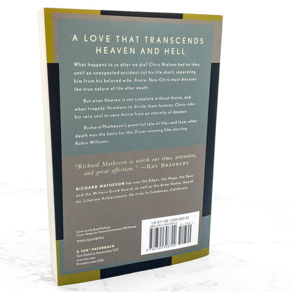 What Dreams May Come by Richard Matheson [TRADE PAPERBACK RE-ISSUE] 2004 • TOR