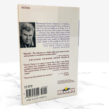 What We Talk About When We Talk About Love: Stories by Raymond Carver [TRADE PAPERBACK] 1989 • Vintage Contemporaries
