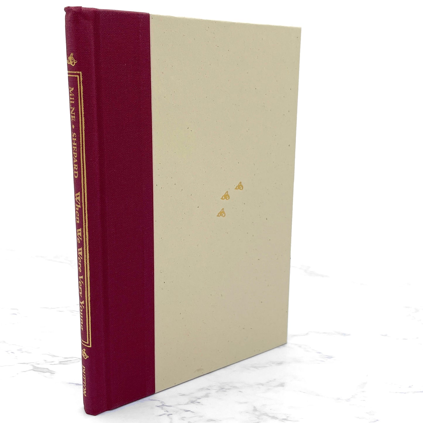 When We Were Very Young by A.A. Milne [HARDCOVER RE-ISSUE] 1988 • Dutton Books