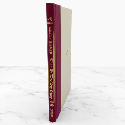 When We Were Very Young by A.A. Milne [HARDCOVER RE-ISSUE] 1988 • Dutton Books