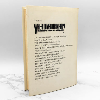 Where Do We Go from Here? edited by Isaac Asimov [1971 HARDCOVER] • Doubleday