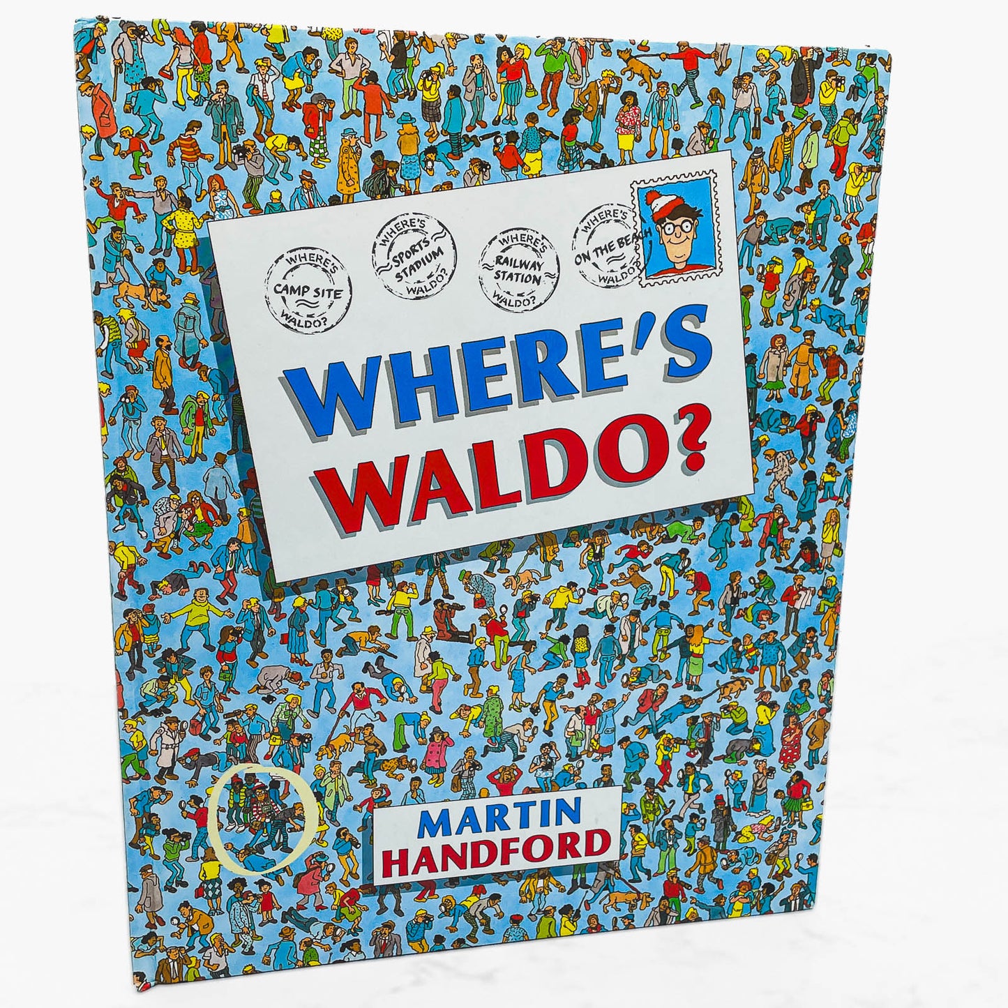 Where's Waldo? by Martin Handford [FIRST EDITION] 1987 • Little Brown & Co. *See Condition