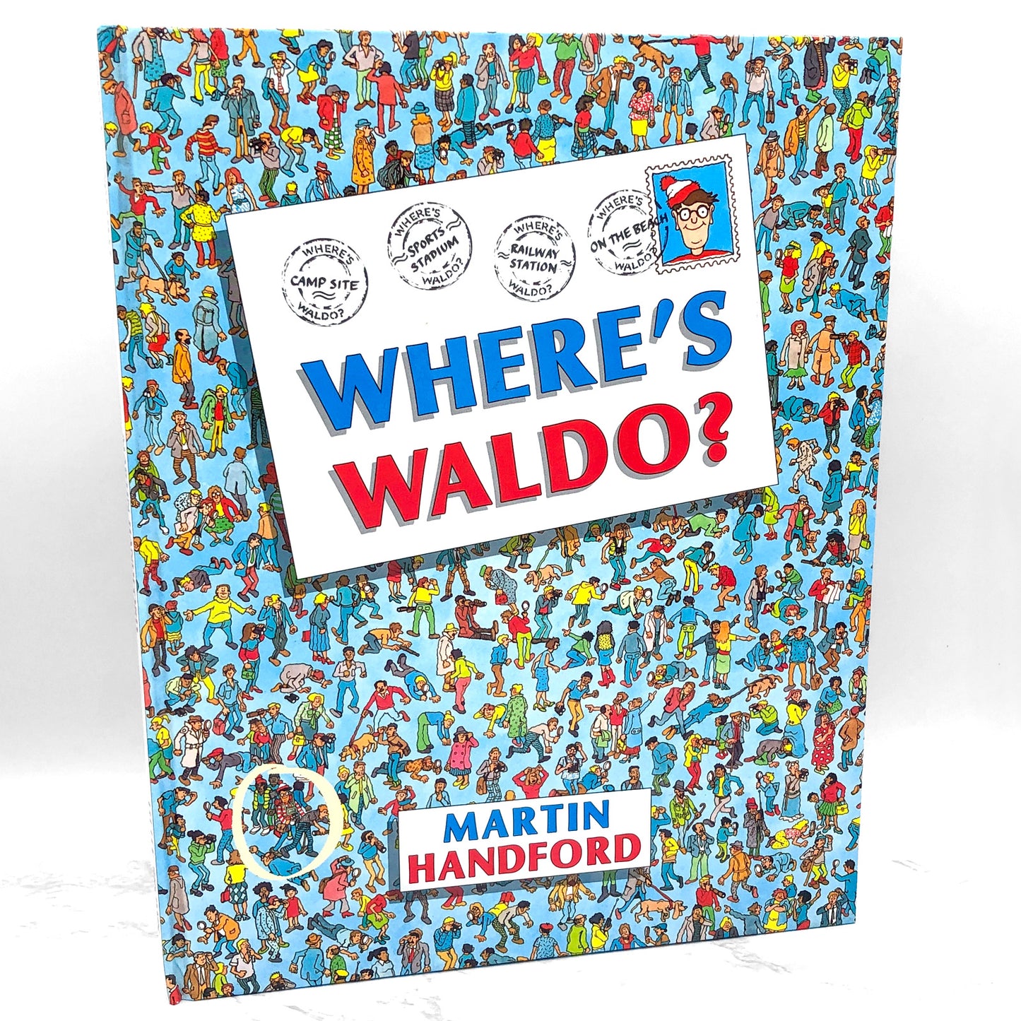 Where's Waldo? by Martin Handford [FIRST EDITION] 1987 • Little Brown & Co.