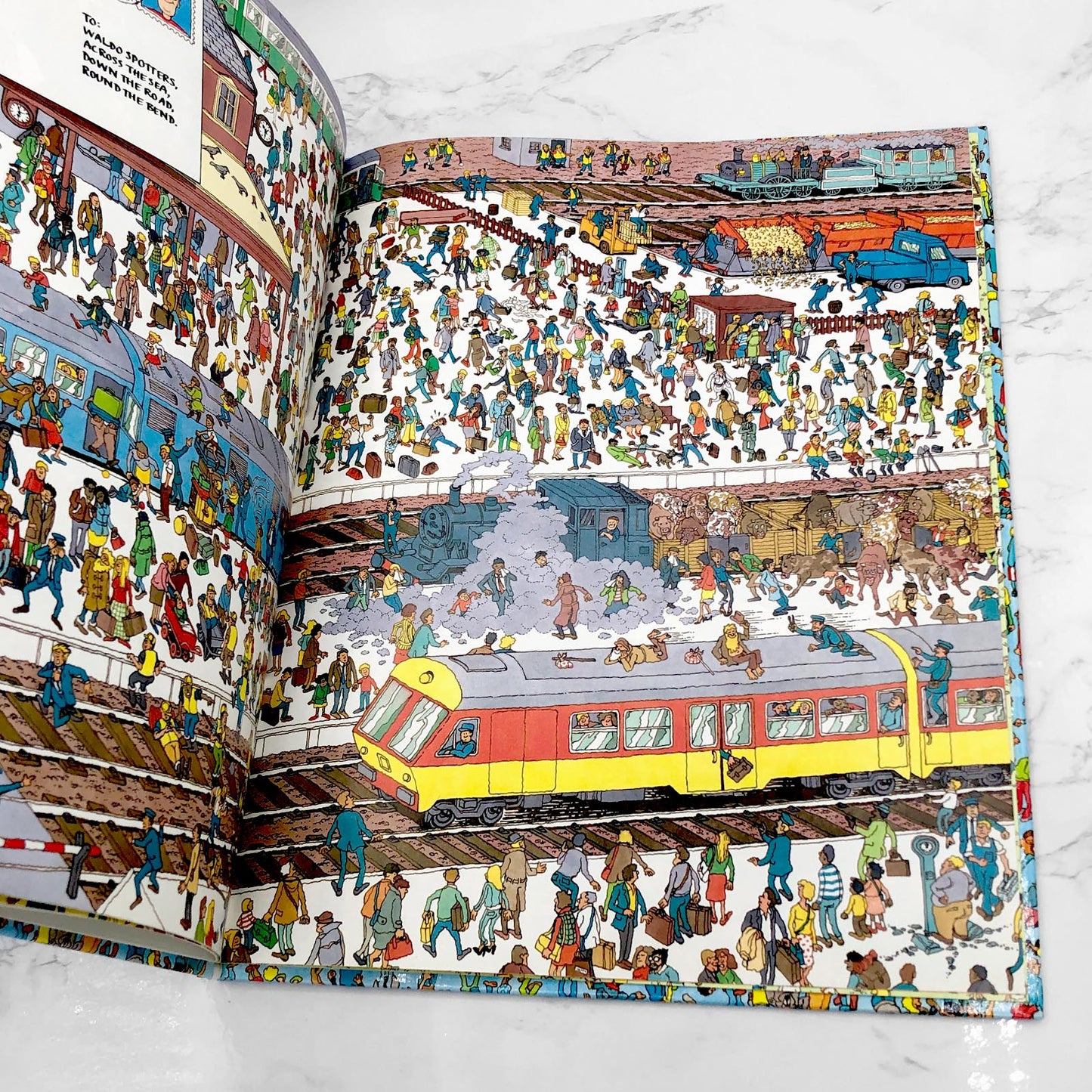 Where's Waldo? by Martin Handford [FIRST EDITION] 1987 • Little Brown & Co.