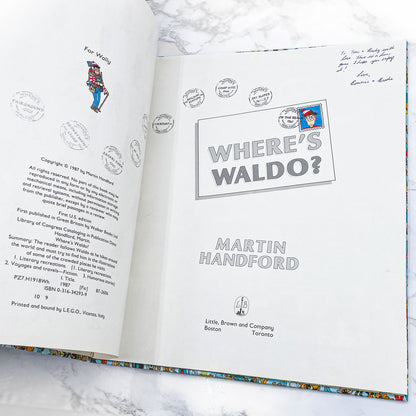 Where's Waldo? by Martin Handford [FIRST EDITION] 1987 • Little Brown & Co. *See Condition