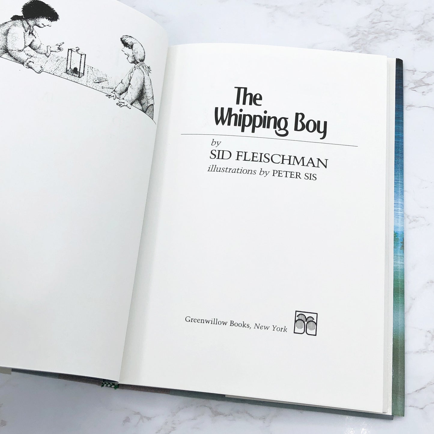The Whipping Boy by Sid Fleischman [FIRST EDITION] 1986 • Greenwillow Books