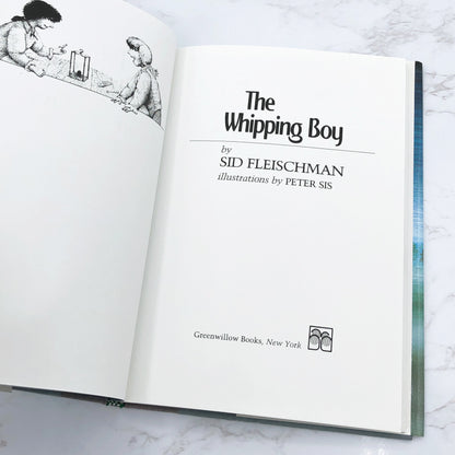 The Whipping Boy by Sid Fleischman [FIRST EDITION] 1986 • Greenwillow Books