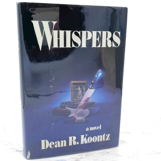 Whispers by Dean Koontz [1980 HARDCOVER] BCE • G.P. Putnam's Sons